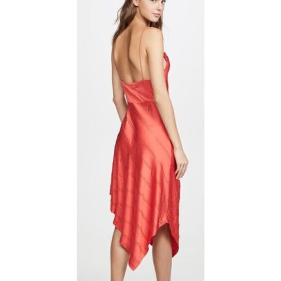 Retrofete Lilly Red Sequin Midi Slip Dress NWT Sz. S - Picture 4 of 12